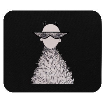 Discover Cute stylish devil. Mouse Pads