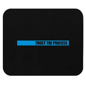 Discover trust the process quote Mouse Pads
