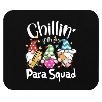 Discover Para Squad Chillin Gnomes Christmas Teacher Mouse Pads