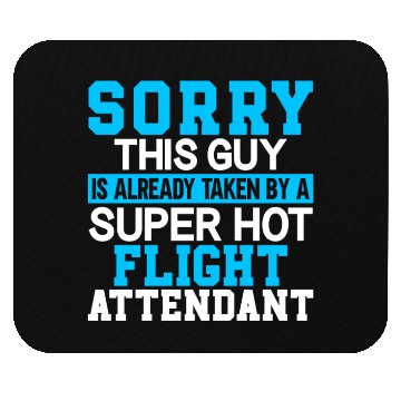 Discover Flight Attendant Stewardess Cabin Crew Mouse Pads