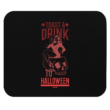 Discover Halloween wife mother sister girlfriend vampire Mouse Pads