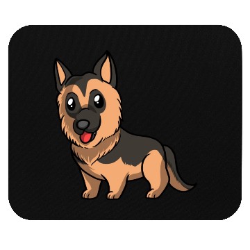 Discover Dog German Shepherd Mouse Pads
