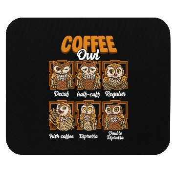 Discover Coffe Owls Types Of Owls Coffee Mouse Pads