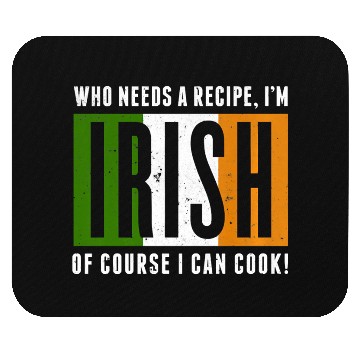 Discover Funny Irish Cook Mouse Pads Irish Cooking Mouse Pads
