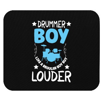 Discover Drummer Drums Music Drum Set Drumming Mouse Pads
