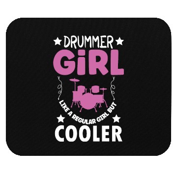 Discover Drummer Drums Music Drum Set Drumming Mouse Pads