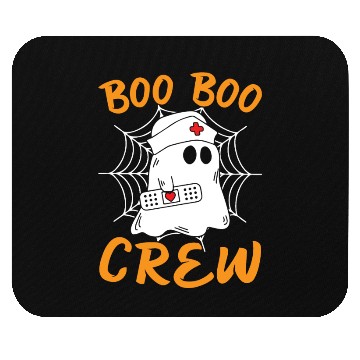 Discover Halloween Costume - Boo Boo Crew Ghost Mouse Pads
