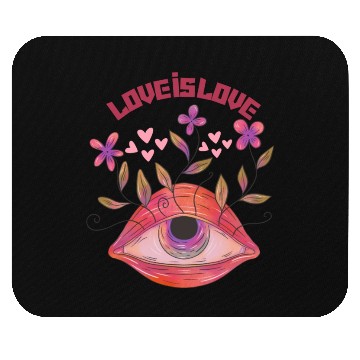 Discover Love is Love Mouse Pads