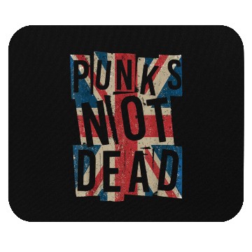 Discover Punk Is Not Dead Mouse Pads