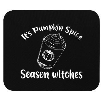 Discover Pumpkin Spice Thanksgiving Mouse Pads
