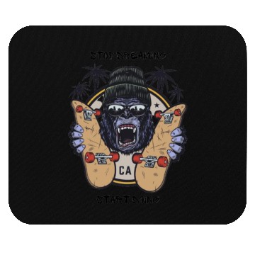 Discover Blac Monkey Mouse Pads