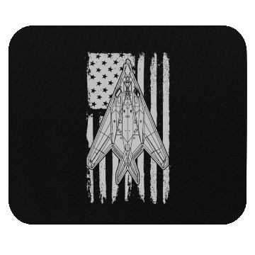 Discover F117 Stealth Nighthawk Airplane American Flag F117 Mouse Pads