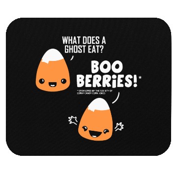 Discover Corny Candy Corn Joke Mouse Pads