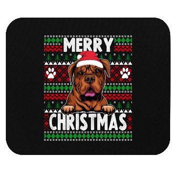 Discover Bordeaux Great Dane Christmas Lights Petg Lovers X Mouse Pads