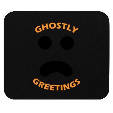 Discover Ghostly Greetings, Halloween Ghostly Greetings Mouse Pads