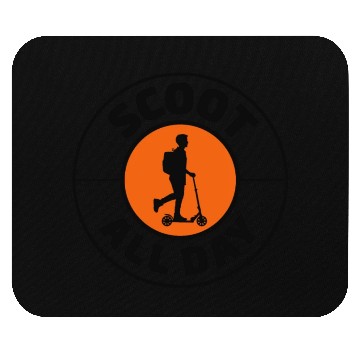 Discover Electric Scooter Driver Motorized E-Scooter Mouse Pads