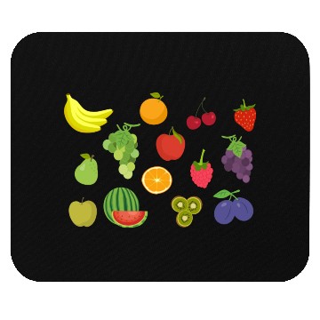 Discover Fruit-based Pattern Design Mouse Pads