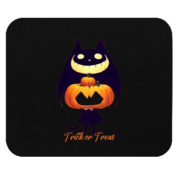 Discover Bat Trick or Treat Mouse Pads