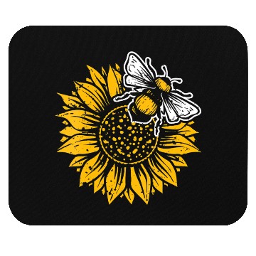 Discover Womens Bumblebee Sunflower Springtime Save The Bee Mouse Pads