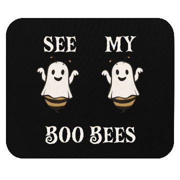 Discover See My Boo Bees Mouse Pads