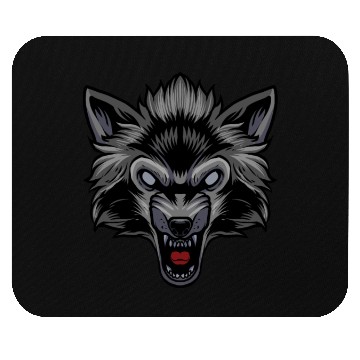 Discover Wolf Head Mouse Pads