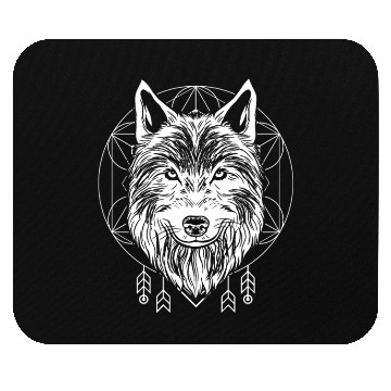 Discover Wolf Mouse Pads
