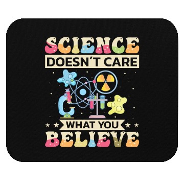 Discover Science Nerd, Chemistry Physics Student, Funny Mouse Pads