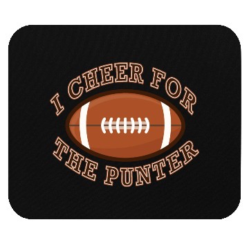 Discover I Cheer For The Punter Football Fun Gift Idea Mouse Pads
