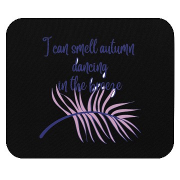 Discover Autumn dancing in the breeze Mouse Pads