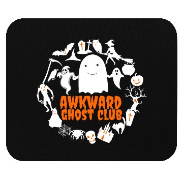 Discover Awkward Ghost Club Mouse Pads