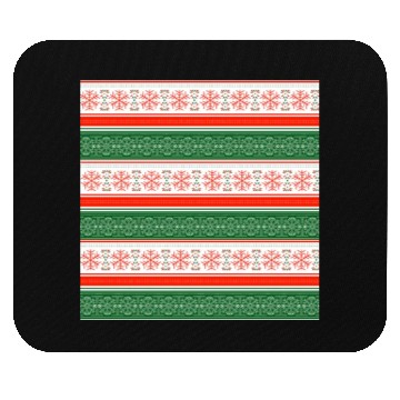 Discover Christmas Snowflake Pattern Mouse Pads