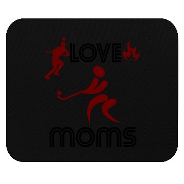 Discover I Love Hockey Moms I heart Hockey Moms Classic Mouse Pads