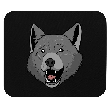 Discover Wolf Head Mouse Pads