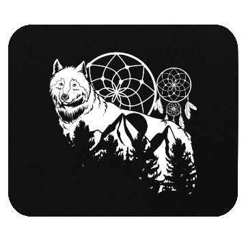 Discover Wolf Mouse Pads