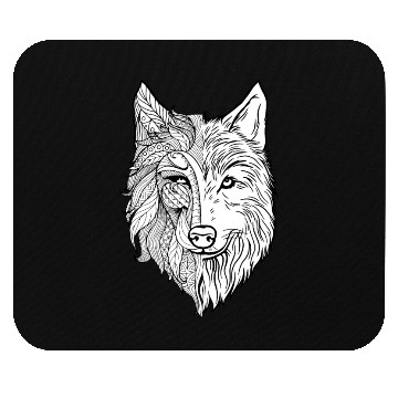 Discover Wolf Mouse Pads
