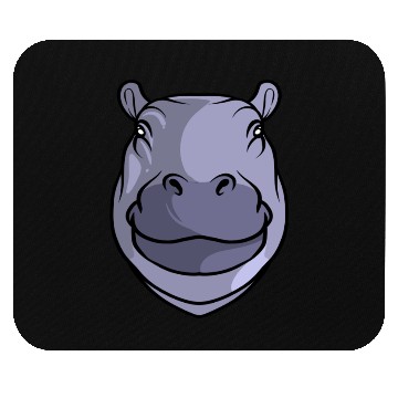 Discover Hippo Head Mouse Pads