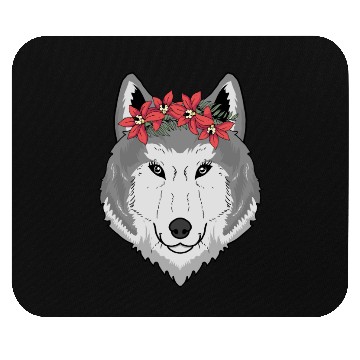Discover She Wolf Mouse Pads