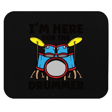 Discover Drummer Drums Music Drum Set Drumming Mouse Pads