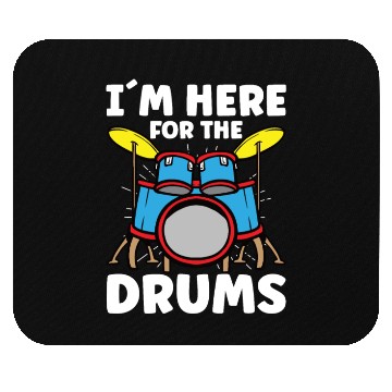 Discover Drummer Drums Music Drum Set Drumming Mouse Pads