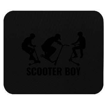 Discover Stunt Scooter Boy Freestyle Scootering Riding Mouse Pads