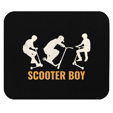 Discover Stunt Scooter Freestyle Scootering Riding Mouse Pads