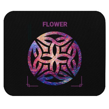 Discover Abstract elegant flower Mouse Pads