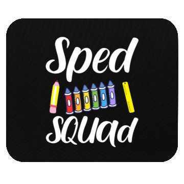 Discover SPED Squad Special Education Teacher Mouse Pads