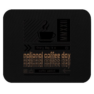 Discover national coffee day 3c Mouse Pads