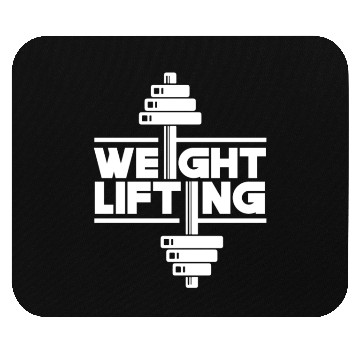 Discover Weightlifting Gym Lift Workout Mouse Pads