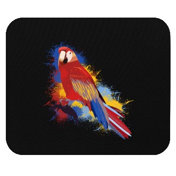 Discover Abstract Parrot Mouse Pads