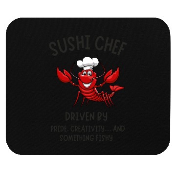 Discover SUSHI CHEF 25 Mouse Pads