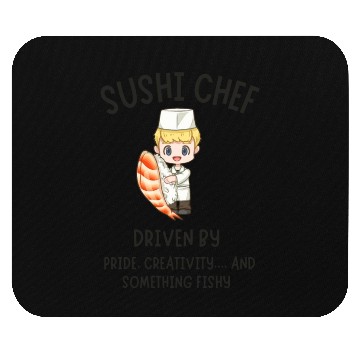 Discover SUSHI CHEF 24 Mouse Pads