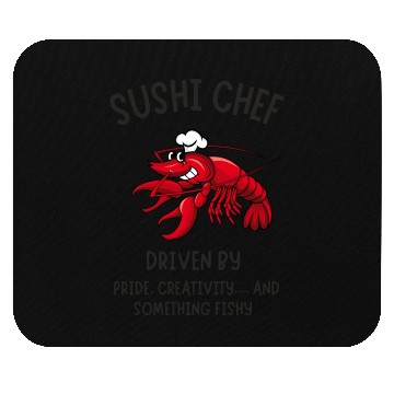 Discover SUSHI CHEF 26 Mouse Pads