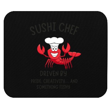 Discover SUSHI CHEF 27 Mouse Pads